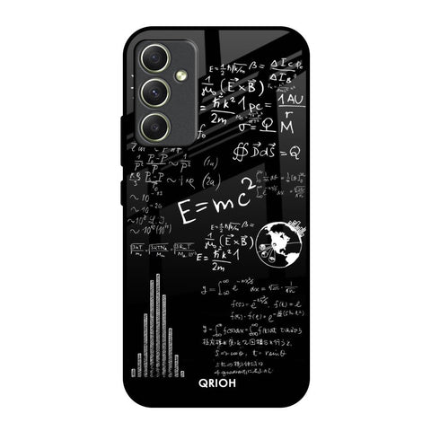 Funny Math Samsung Galaxy A34 5G Glass Back Cover Online