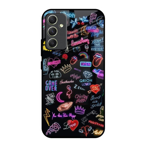 Accept The Mystery Samsung Galaxy A34 5G Glass Back Cover Online