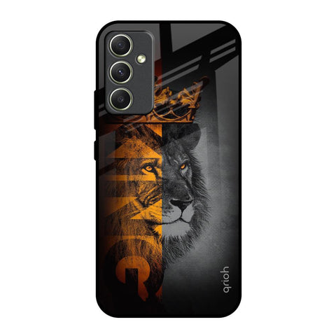 King Of Forest Samsung Galaxy A34 5G Glass Back Cover Online