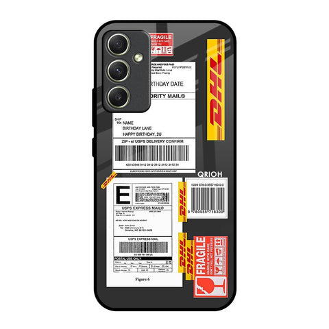 Cool Barcode Label Samsung Galaxy A34 5G Glass Back Cover Online