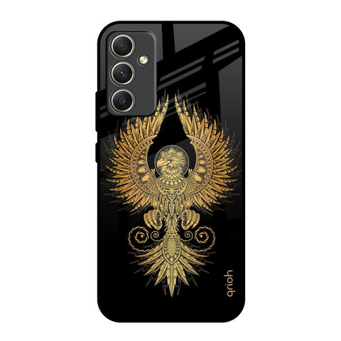 Mythical Phoenix Art Samsung Galaxy A34 5G Glass Back Cover Online