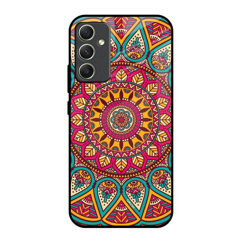 Elegant Mandala Samsung Galaxy A34 5G Glass Back Cover Online