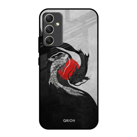Japanese Art Samsung Galaxy A34 5G Glass Back Cover Online