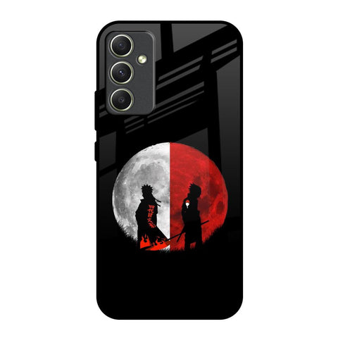 Anime Red Moon Samsung Galaxy A34 5G Glass Back Cover Online