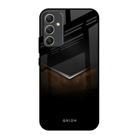 Dark Walnut Samsung Galaxy A34 5G Glass Back Cover Online