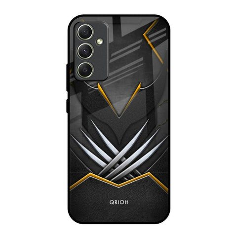 Black Warrior Samsung Galaxy A34 5G Glass Back Cover Online