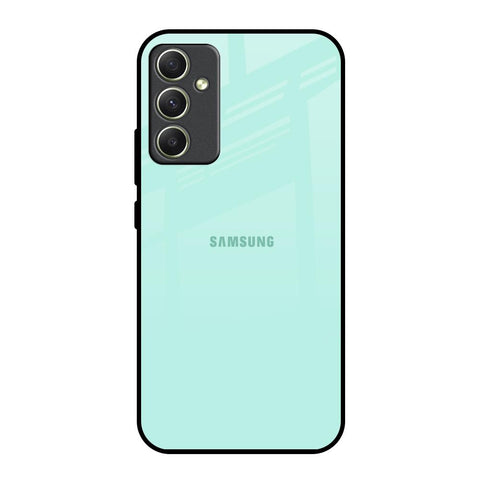 Teal Samsung Galaxy A34 5G Glass Back Cover Online