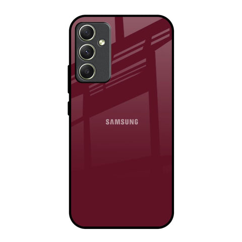 Classic Burgundy Samsung Galaxy A34 5G Glass Back Cover Online