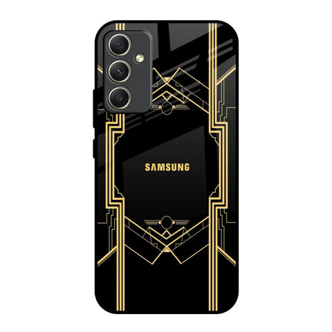 Sacred Logo Samsung Galaxy A34 5G Glass Back Cover Online