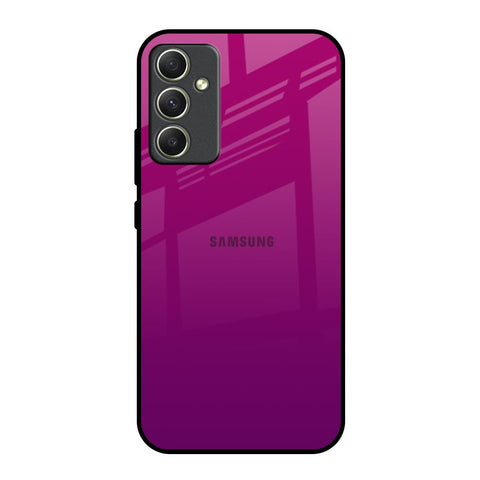 Magenta Gradient Samsung Galaxy A34 5G Glass Back Cover Online