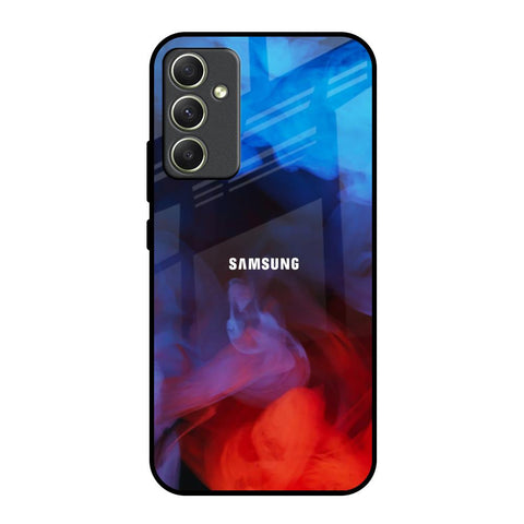 Dim Smoke Samsung Galaxy A34 5G Glass Back Cover Online
