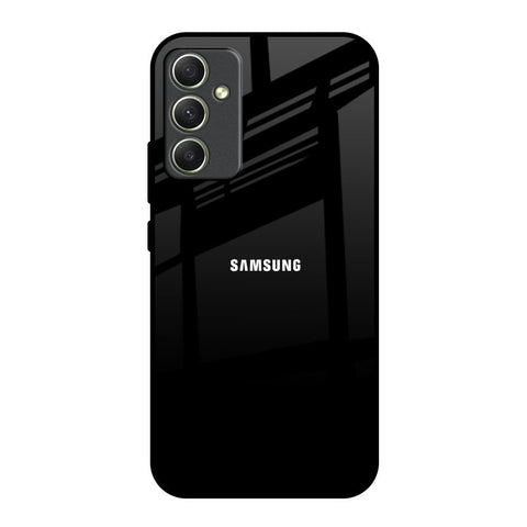 Jet Black Samsung Galaxy A34 5G Glass Back Cover Online