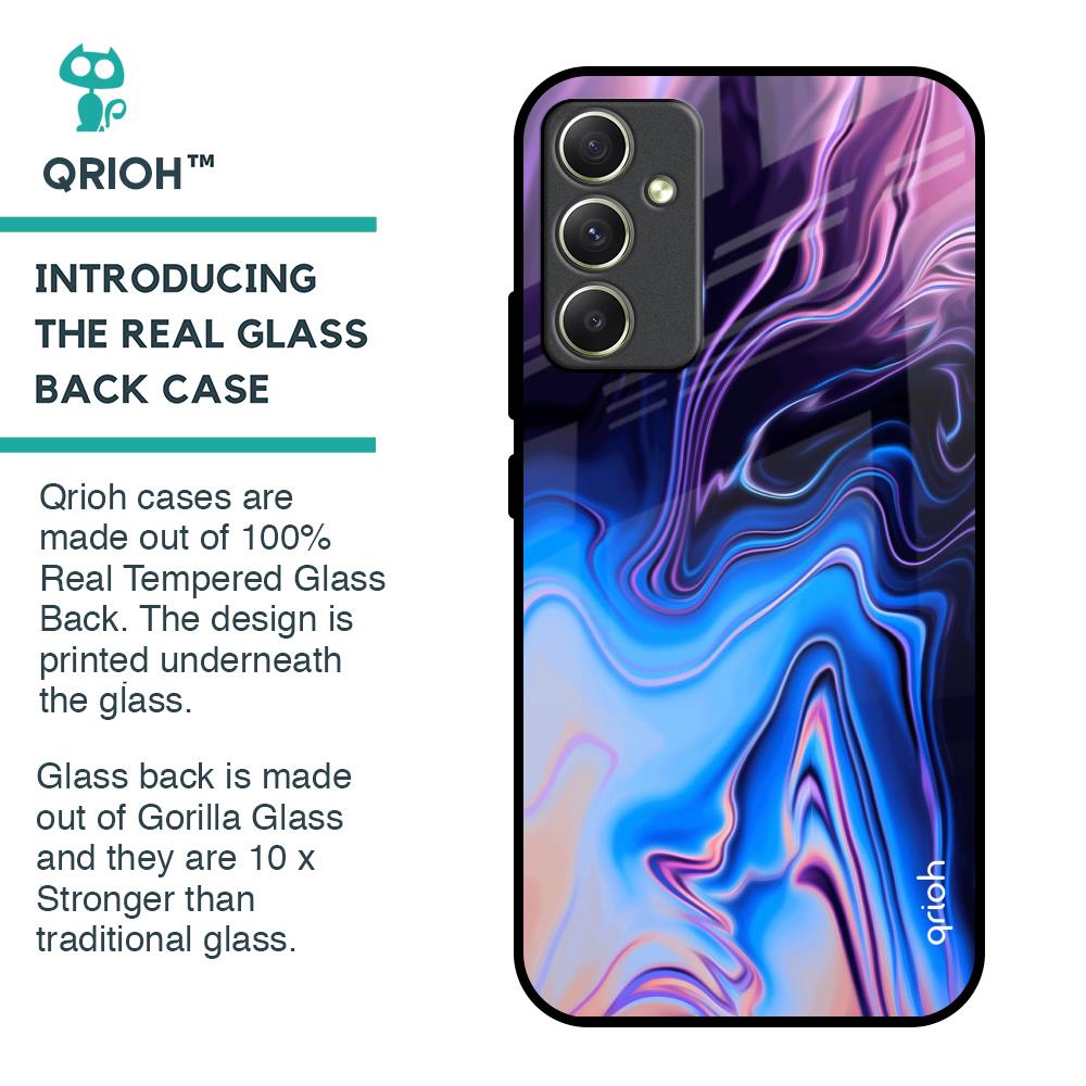 Psychic Texture Glass Case for Samsung Galaxy A34 5G
