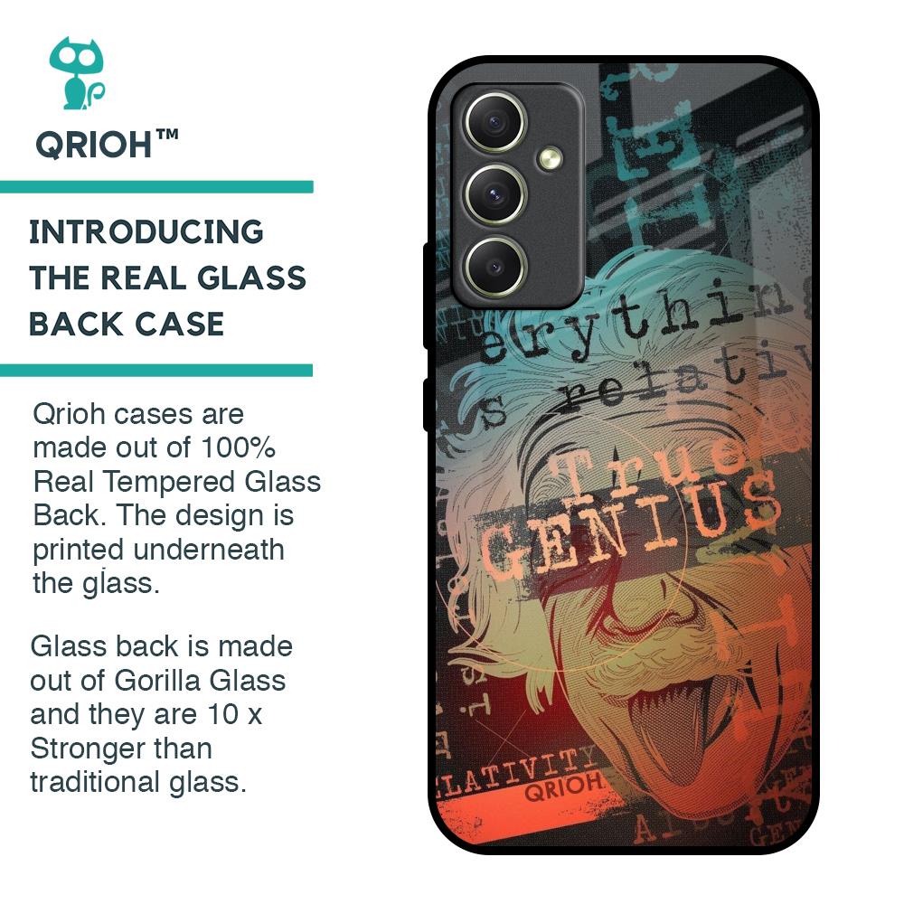 True Genius Glass Case for Samsung Galaxy A34 5G