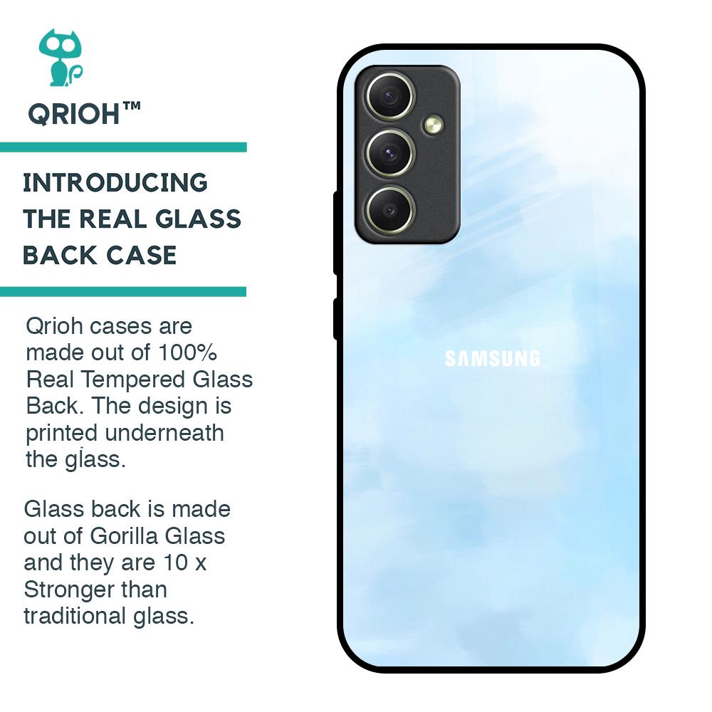 Bright Sky Glass Case for Samsung Galaxy A34 5G