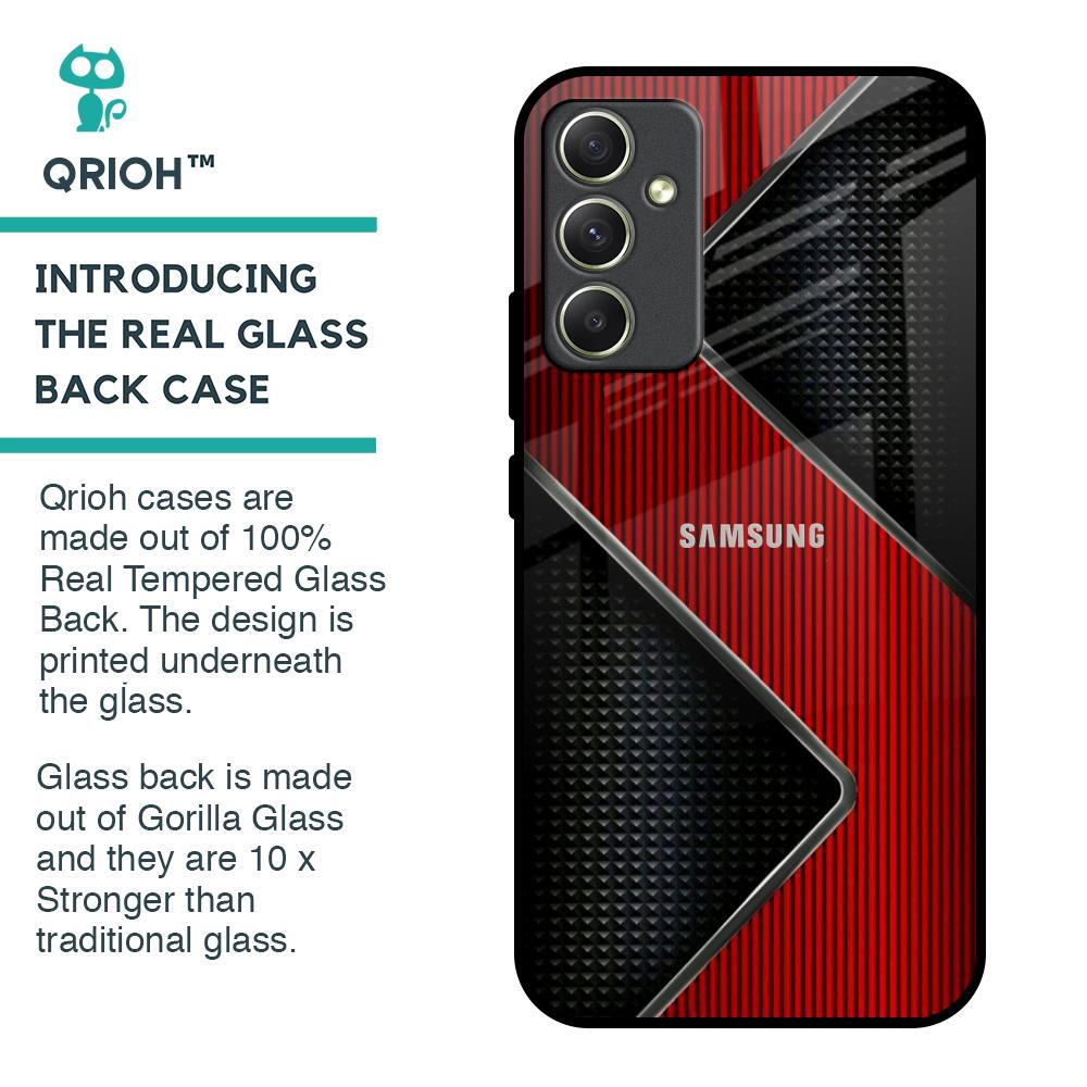 Art Of Strategic Glass Case For Samsung Galaxy A34 5G