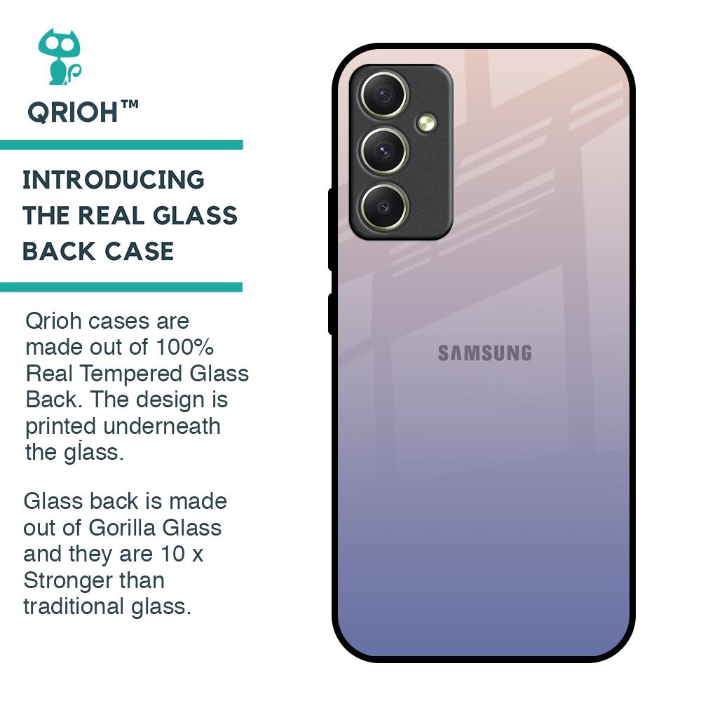 Rose Hue Glass Case for Samsung Galaxy A34 5G