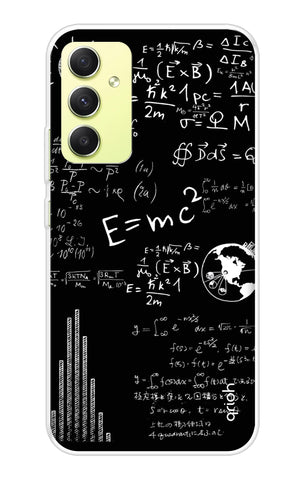 Equation Doodle Samsung Galaxy A34 5G Back Cover