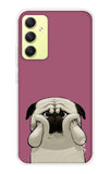 Chubby Dog Samsung Galaxy A34 5G Back Cover