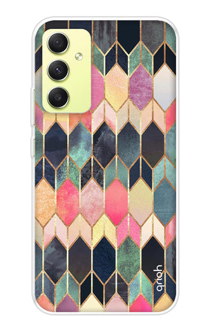 Shimmery Pattern Samsung Galaxy A34 5G Back Cover