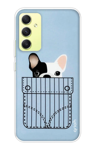 Cute Dog Samsung Galaxy A34 5G Back Cover