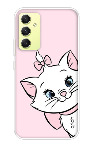 Cute Kitty Samsung Galaxy A34 5G Back Cover