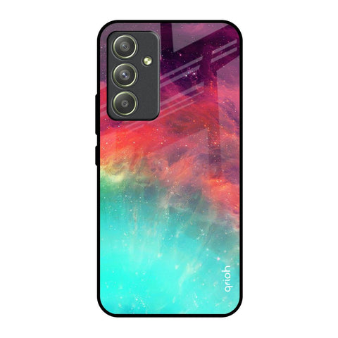 Colorful Aura Samsung Galaxy A54 5G Glass Back Cover Online