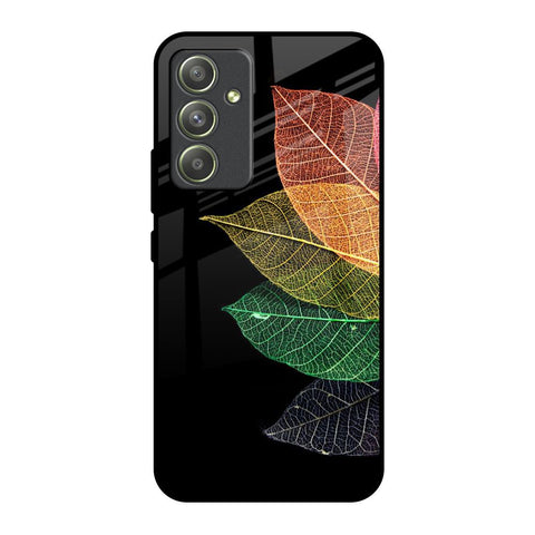 Colorful Leaves Samsung Galaxy A54 5G Glass Back Cover Online