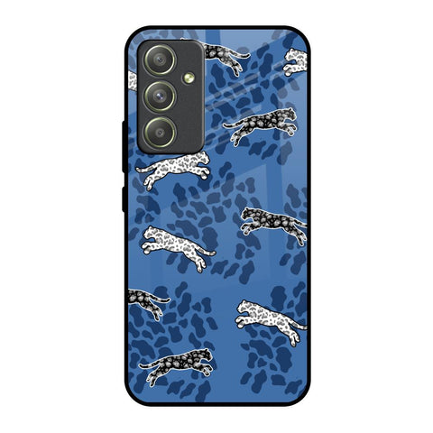 Blue Cheetah Samsung Galaxy A54 5G Glass Back Cover Online