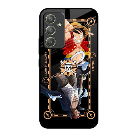 Shanks & Luffy Samsung Galaxy A54 5G Glass Back Cover Online
