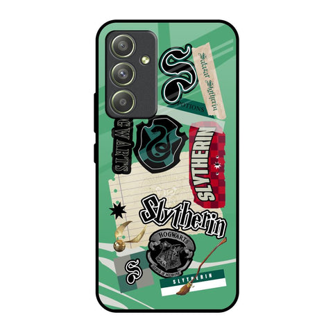 Slytherin Samsung Galaxy A54 5G Glass Back Cover Online