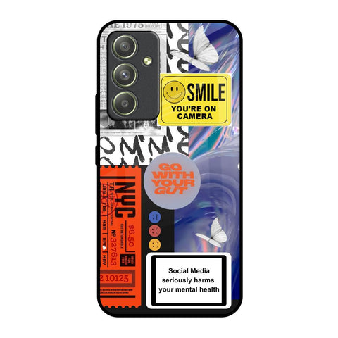 Smile for Camera Samsung Galaxy A54 5G Glass Back Cover Online