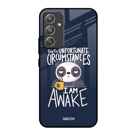 Struggling Panda Samsung Galaxy A54 5G Glass Back Cover Online