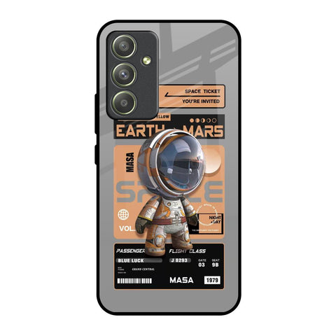 Space Ticket Samsung Galaxy A54 5G Glass Back Cover Online