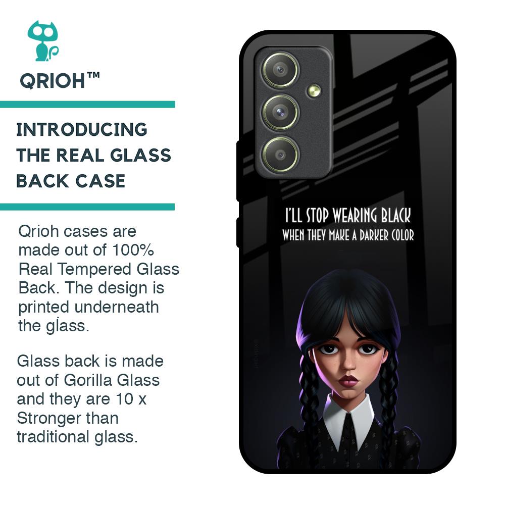 Aesthetic Digital Art Glass Case for Samsung Galaxy A54 5G