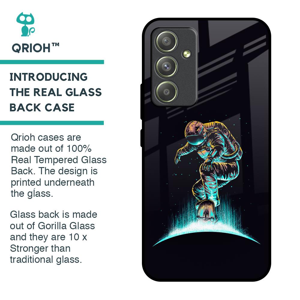 Star Ride Glass Case for Samsung Galaxy A54 5G