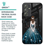 Queen Of Fashion Glass Case for Samsung Galaxy A54 5G