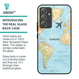 Fly Around The World Glass Case for Samsung Galaxy A54 5G