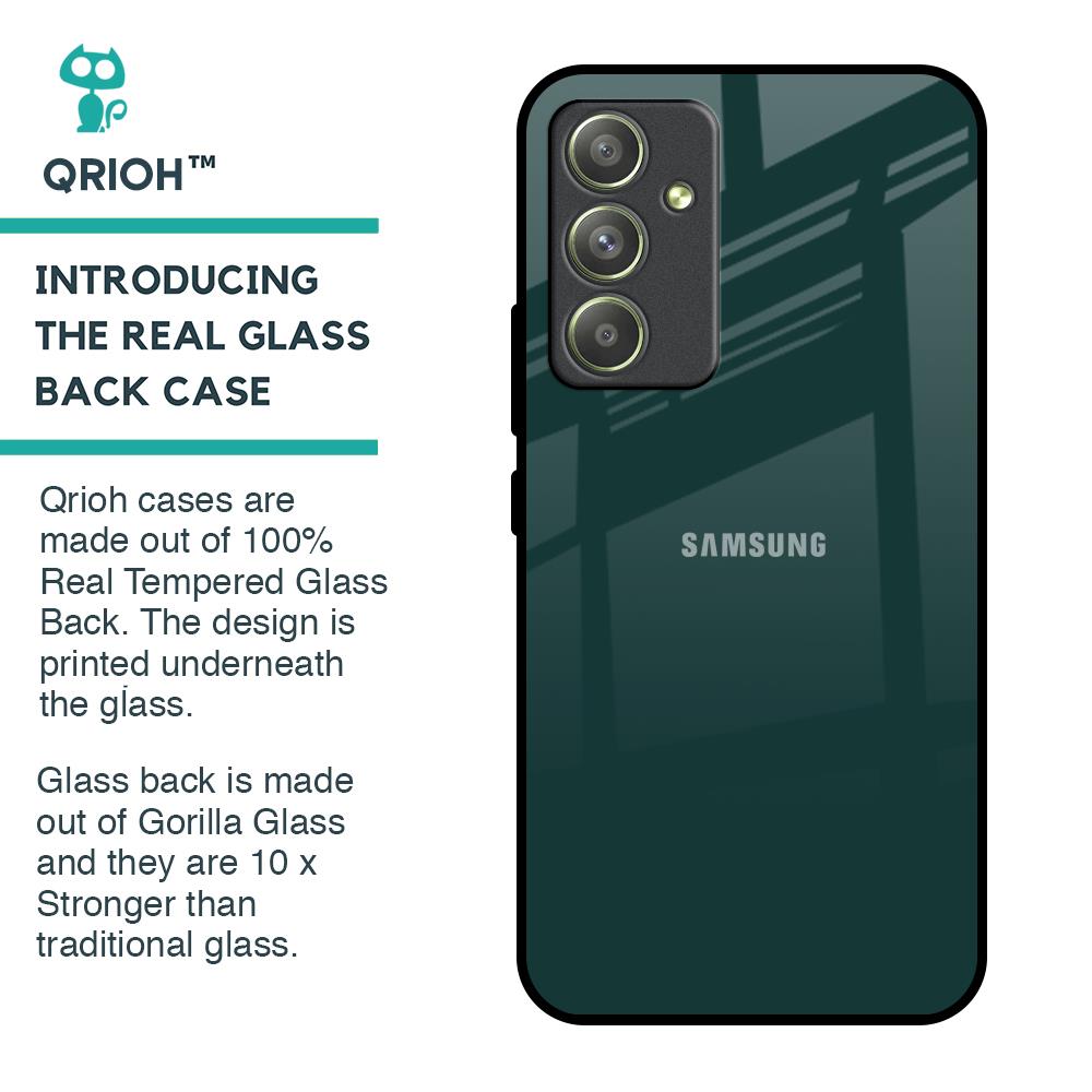 Olive Glass Case for Samsung Galaxy A54 5G