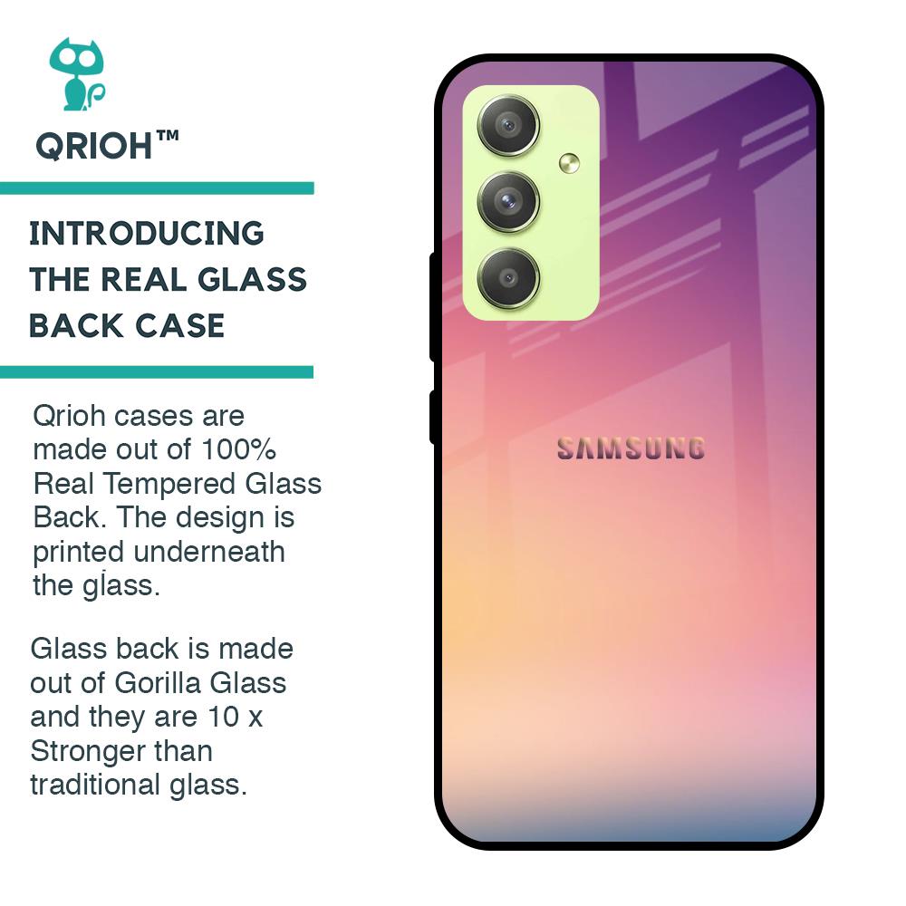 Lavender Purple Glass case for Samsung Galaxy A54 5G