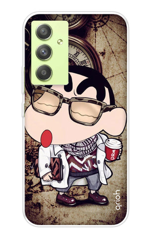 Nerdy Shinchan Samsung Galaxy A54 5G Back Cover