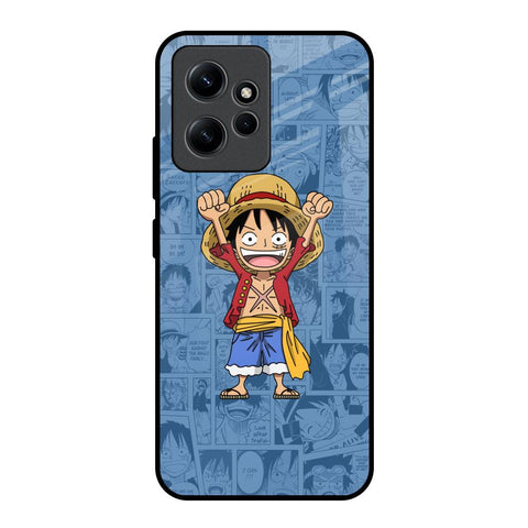Chubby Anime Redmi Note 12 Glass Back Cover Online