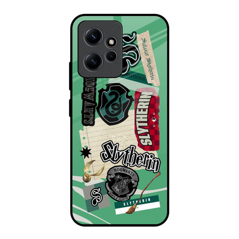 Slytherin Redmi Note 12 Glass Back Cover Online