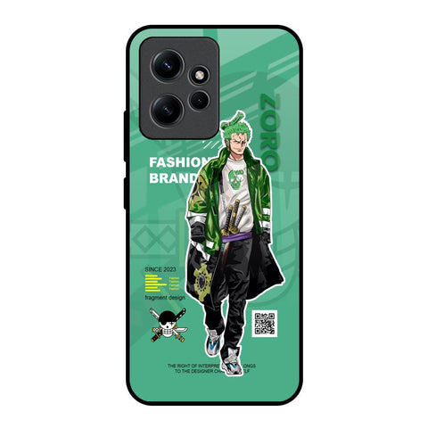 Zoro Bape Redmi Note 12 Glass Back Cover Online