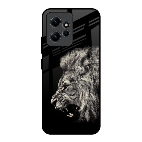 Brave Lion Redmi Note 12 Glass Back Cover Online