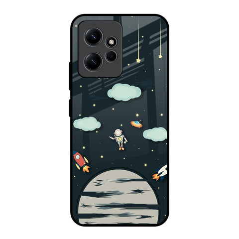 Astronaut Dream Redmi Note 12 Glass Back Cover Online