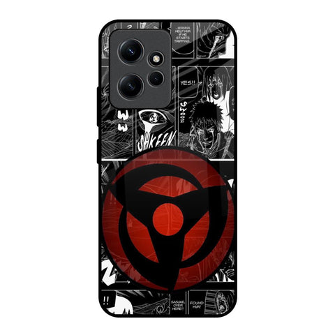 Sharingan Redmi Note 12 Glass Back Cover Online