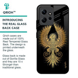 Mythical Phoenix Art Glass Case for Redmi Note 12