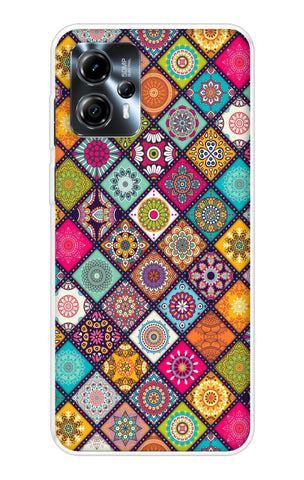 Multicolor Mandala Motorola Moto G13 Back Cover