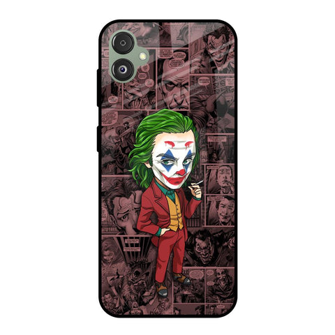 Joker Cartoon Samsung Galaxy F14 5G Glass Back Cover Online